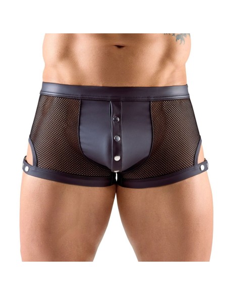 Boxer con Rete e Ecopelle - De Sade Shop