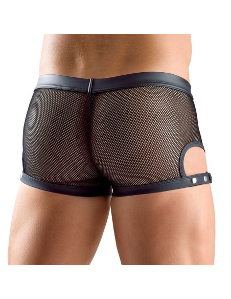 Boxer con Rete e Ecopelle - De Sade Shop