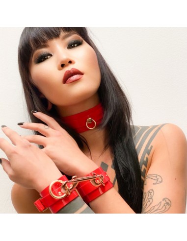 Manette Rosso Lucido - De Sade Shop