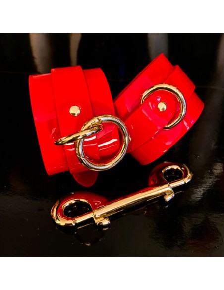 Manette Rosso Lucido - De Sade Shop