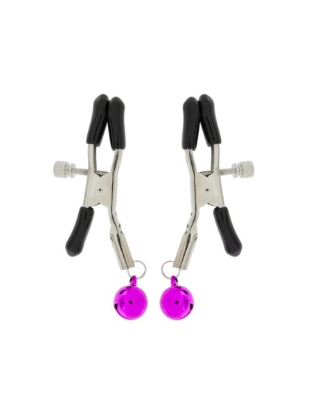 Pinze Capezzoli con Sonaglio - De Sade Shop