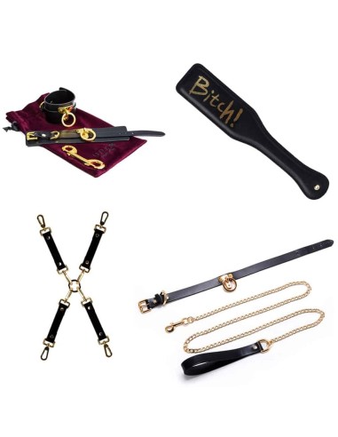 Leather Kinky Tools Set - De Sade Shop